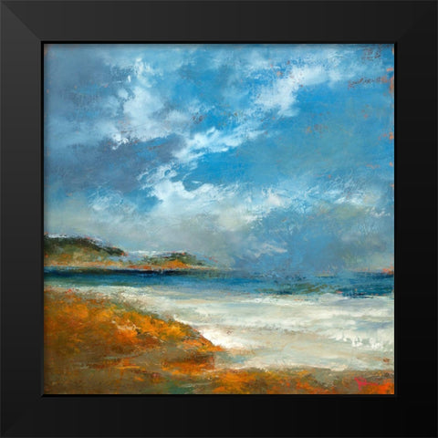 Williams Black Modern Wood Framed Art Print by Dennis, Patrick