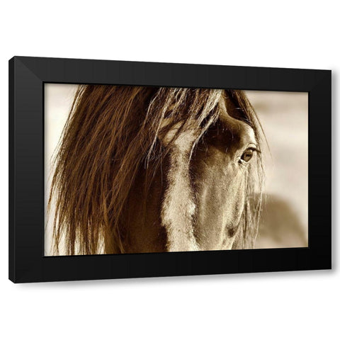 Amante Black Modern Wood Framed Art Print by Dearing, Lisa