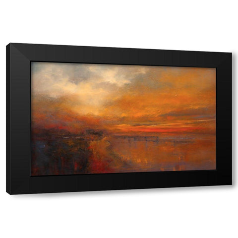 Unforgettable Black Modern Wood Framed Art Print by Dennis, Patrick