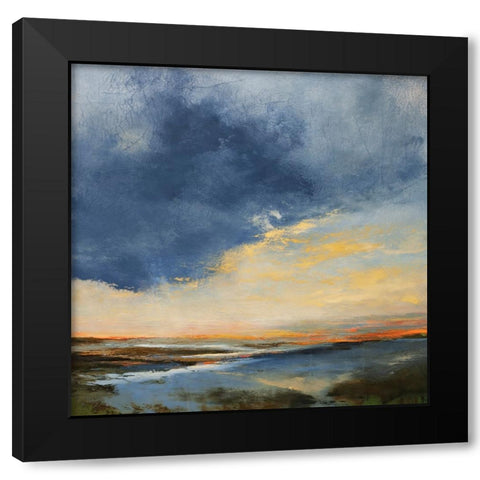 Cayucos Black Modern Wood Framed Art Print by Dennis, Patrick