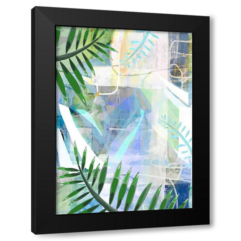Sundown Shadow Black Modern Wood Framed Art Print with Double Matting by Dubois, Lori