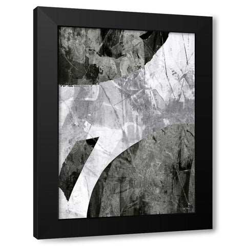 Midnight Storm I Black Modern Wood Framed Art Print by Dubois, Lori