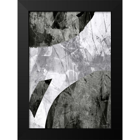 Midnight Storm I Black Modern Wood Framed Art Print by Dubois, Lori