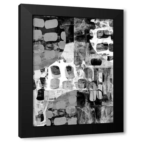New Territory I Black Modern Wood Framed Art Print by Dubois, Lori