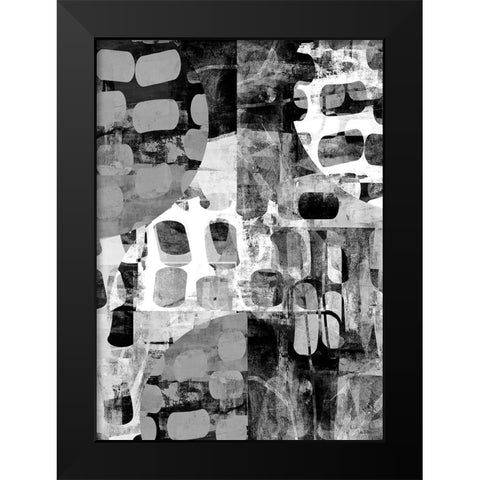 New Territory I Black Modern Wood Framed Art Print by Dubois, Lori