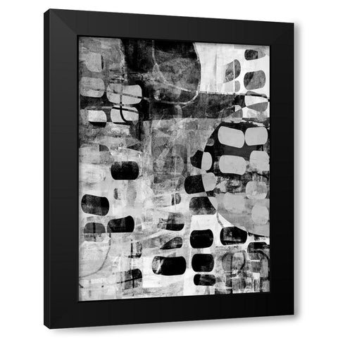 New Territory II Black Modern Wood Framed Art Print by Dubois, Lori