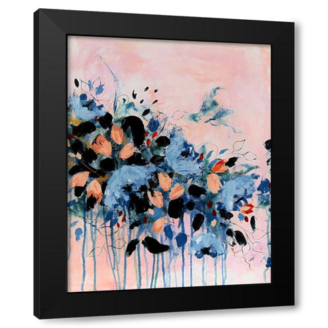 Bridesmaid Two Black Modern Wood Framed Art Print with Double Matting by DelValle, Patty