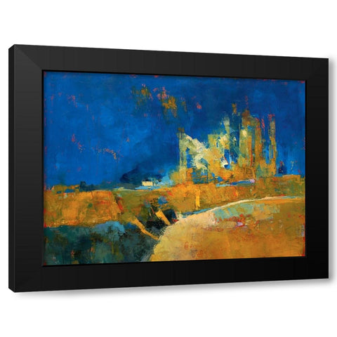 Caskey 2 Black Modern Wood Framed Art Print by Dennis, Patrick