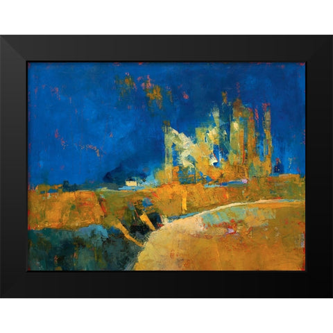 Caskey 2 Black Modern Wood Framed Art Print by Dennis, Patrick