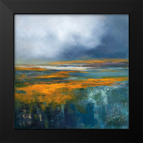 Snowbird Black Modern Wood Framed Art Print by Dennis, Patrick