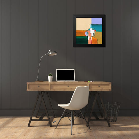 Beachcomber I Black Modern Wood Framed Art Print by DiGiulio, Joe