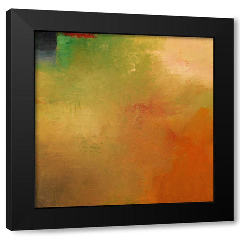 Autumn Mist Black Modern Wood Framed Art Print with Double Matting by Dickson, Mark