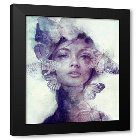 Adorn Black Modern Wood Framed Art Print by Dittman, Anna