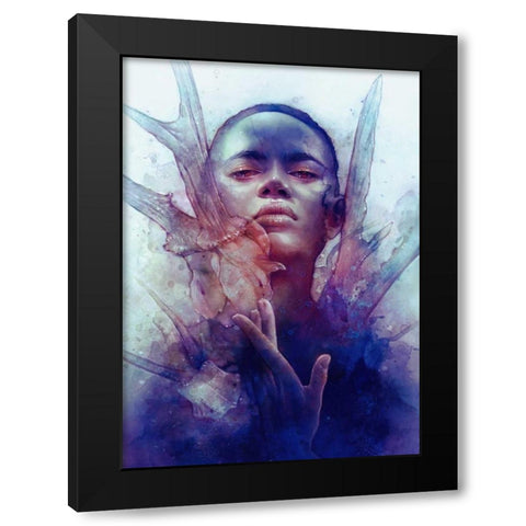 Prey Black Modern Wood Framed Art Print with Double Matting by Dittman, Anna
