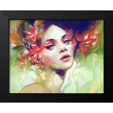 August Black Modern Wood Framed Art Print by Dittman, Anna