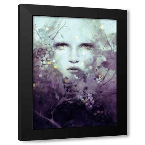 Vine Black Modern Wood Framed Art Print by Dittman, Anna
