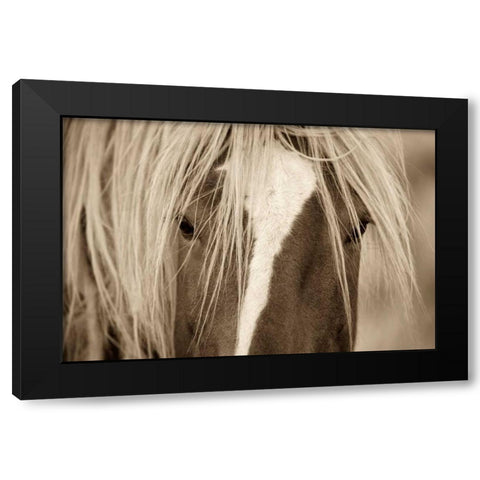 The Blonde Black Modern Wood Framed Art Print by Dearing, Lisa