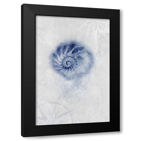 Ocean Memories 2 Black Modern Wood Framed Art Print by Duncan-He, Louis