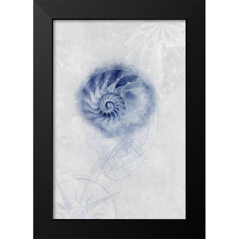 Ocean Memories 2 Black Modern Wood Framed Art Print by Duncan-He, Louis