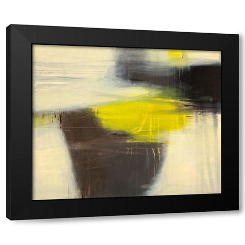 Morning Light Black Modern Wood Framed Art Print by Eijgendaal, Tanja