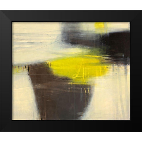 Morning Light Black Modern Wood Framed Art Print by Eijgendaal, Tanja