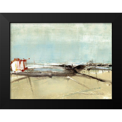 Net Shed Black Modern Wood Framed Art Print by Ekstrand, Kris