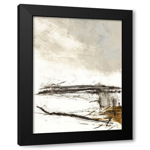 Padilla Bay Black Modern Wood Framed Art Print by Ekstrand, Kris