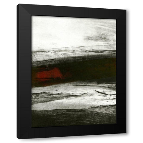 Visible Bones No. 3 Black Modern Wood Framed Art Print by Ekstrand, Kris