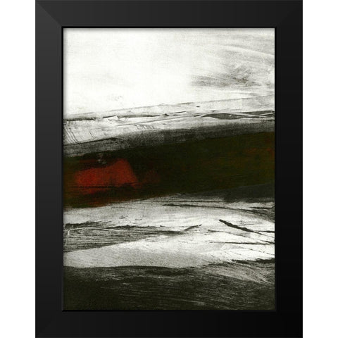 Visible Bones No. 3 Black Modern Wood Framed Art Print by Ekstrand, Kris