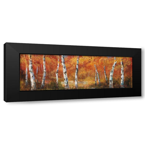 Autumn Birch I Black Modern Wood Framed Art Print by Fronckowiak, Art