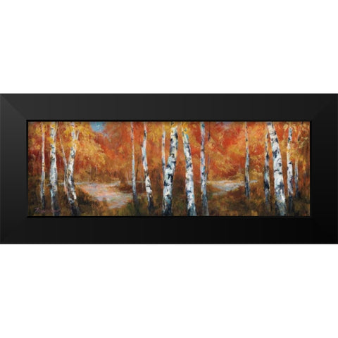 Autumn Birch II Black Modern Wood Framed Art Print by Fronckowiak, Art