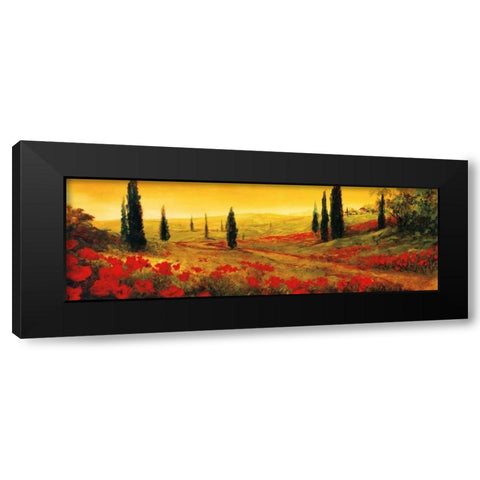 Toscano Panel I Black Modern Wood Framed Art Print by Fronckowiak, Art