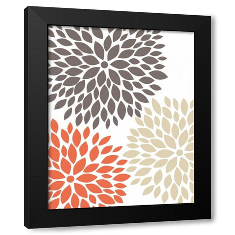 Warm Encounters 1 Black Modern Wood Framed Art Print with Double Matting by Fuqua, Leslie