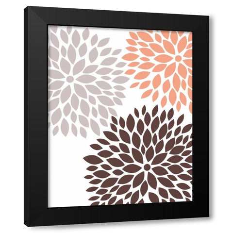 Warm Encounters 2 Black Modern Wood Framed Art Print with Double Matting by Fuqua, Leslie