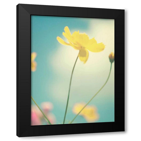 Summer Breeze Black Modern Wood Framed Art Print with Double Matting by Fearheiley, Kim