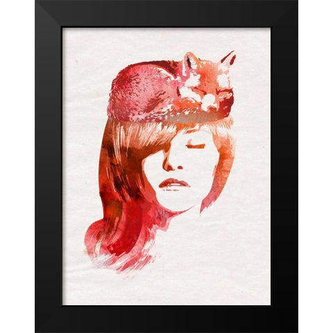 Perfect Silence Black Modern Wood Framed Art Print by Farkas, Robert