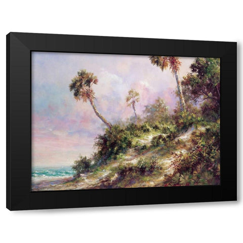 Casperson Shore Black Modern Wood Framed Art Print by Fronckowiak, Art