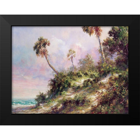 Casperson Shore Black Modern Wood Framed Art Print by Fronckowiak, Art