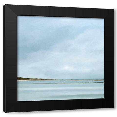 Integrity Black Modern Wood Framed Art Print by Fleury, Rick
