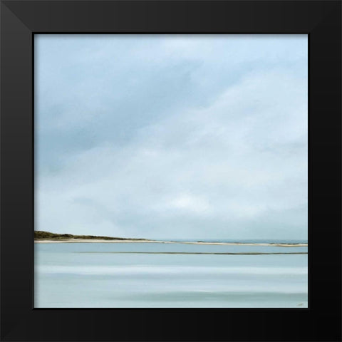 Integrity Black Modern Wood Framed Art Print by Fleury, Rick