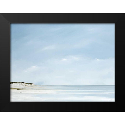 Outer Reach Black Modern Wood Framed Art Print by Fleury, Rick
