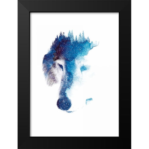 Through Many Storms Black Modern Wood Framed Art Print by Farkas, Robert