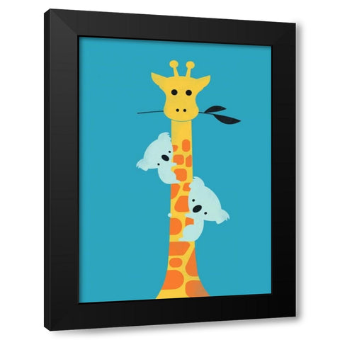 I Will Be Your Tree Black Modern Wood Framed Art Print with Double Matting by Fleck, Jay
