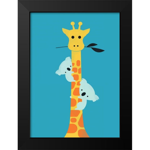 I Will Be Your Tree Black Modern Wood Framed Art Print by Fleck, Jay