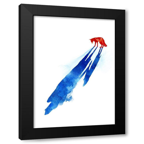 A Distant Memory Black Modern Wood Framed Art Print with Double Matting by Farkas, Robert