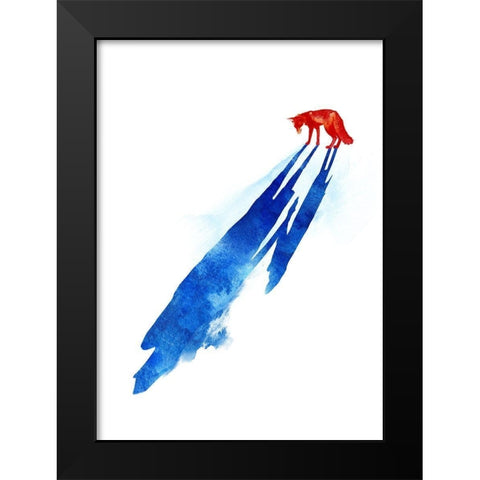 A Distant Memory Black Modern Wood Framed Art Print by Farkas, Robert