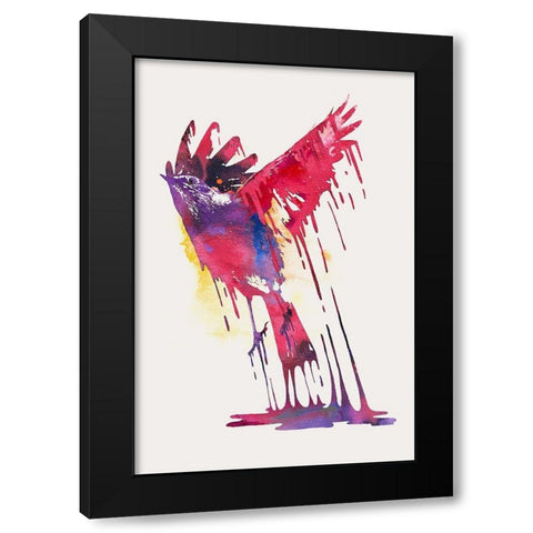 The Great Emerge Black Modern Wood Framed Art Print by Farkas, Robert