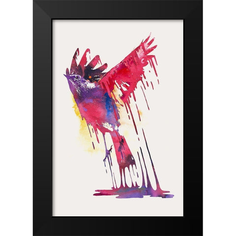 The Great Emerge Black Modern Wood Framed Art Print by Farkas, Robert