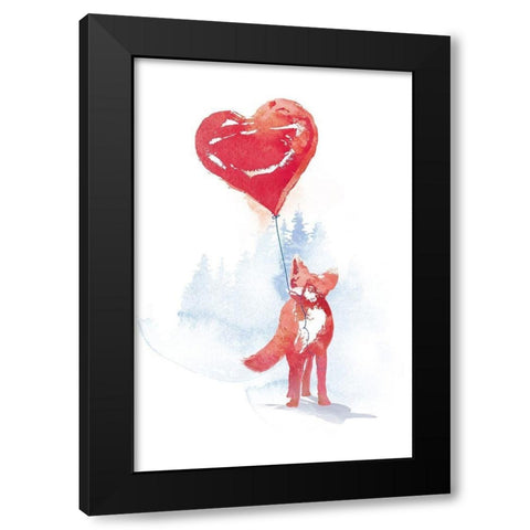 This One is For You Black Modern Wood Framed Art Print by Farkas, Robert