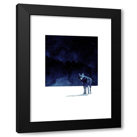 Im Going Back Black Modern Wood Framed Art Print by Farkas, Robert
